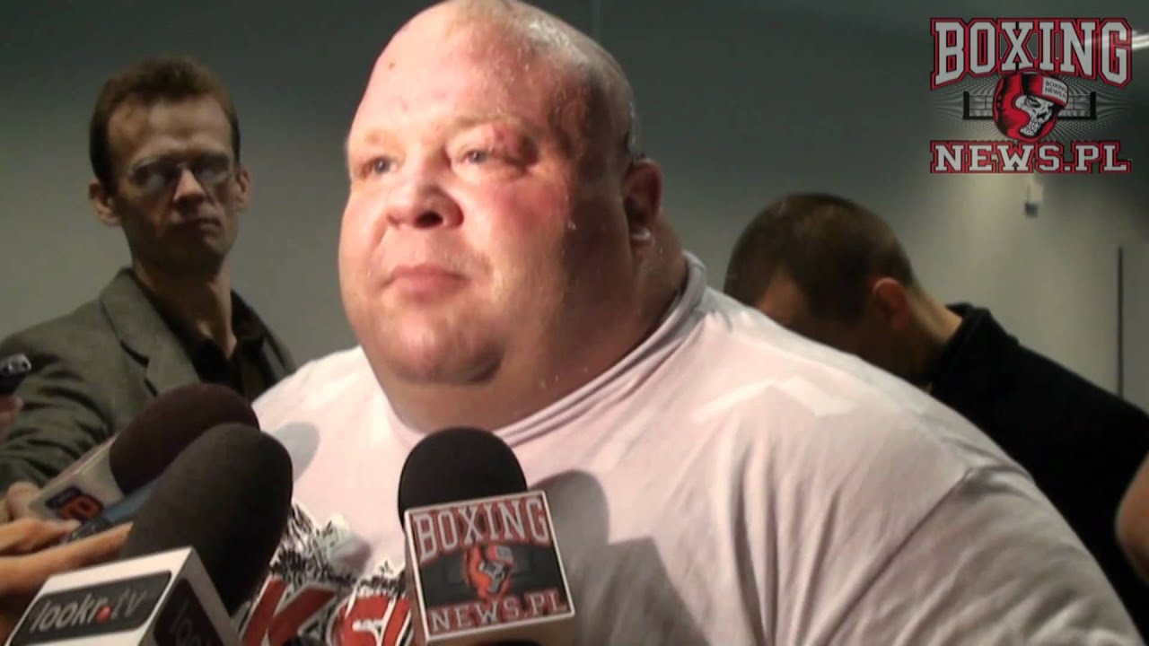 Eric 'ButterBean' Esh po walce z Pudzianowskim (19.09.10)