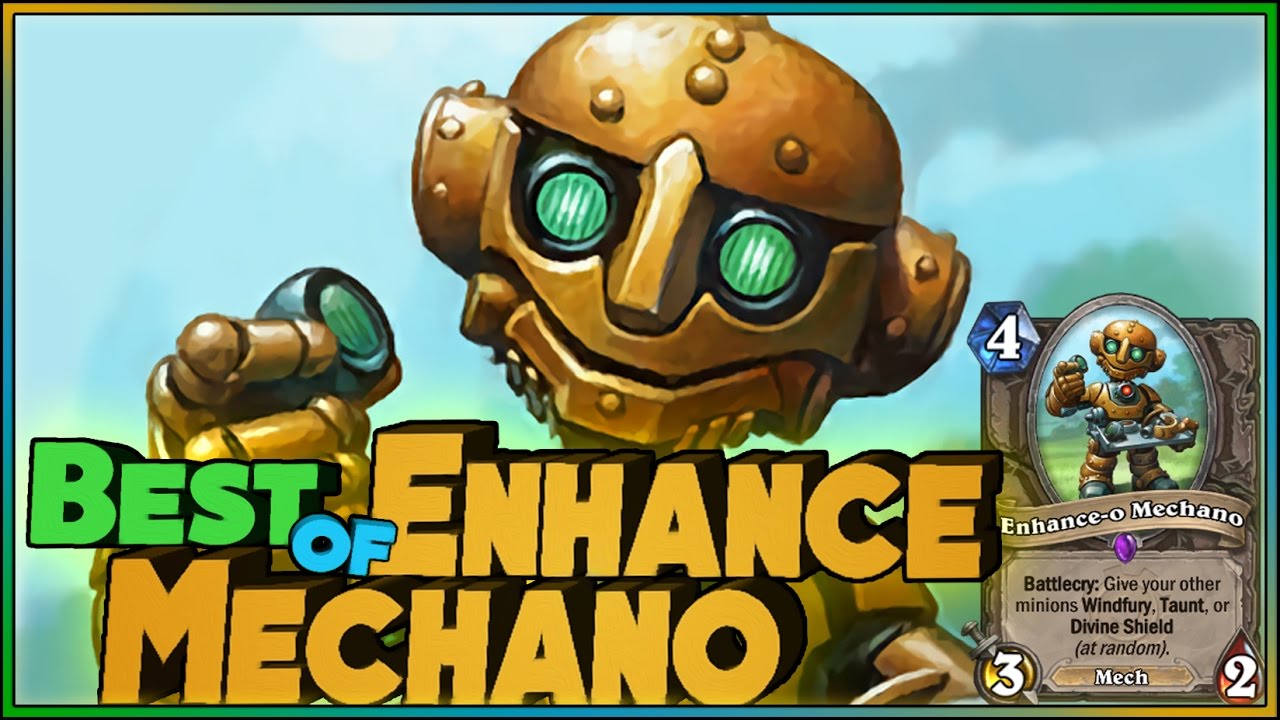 Hearthstone Best of Enhance-o Mechano - Funny and lucky Rng Moments