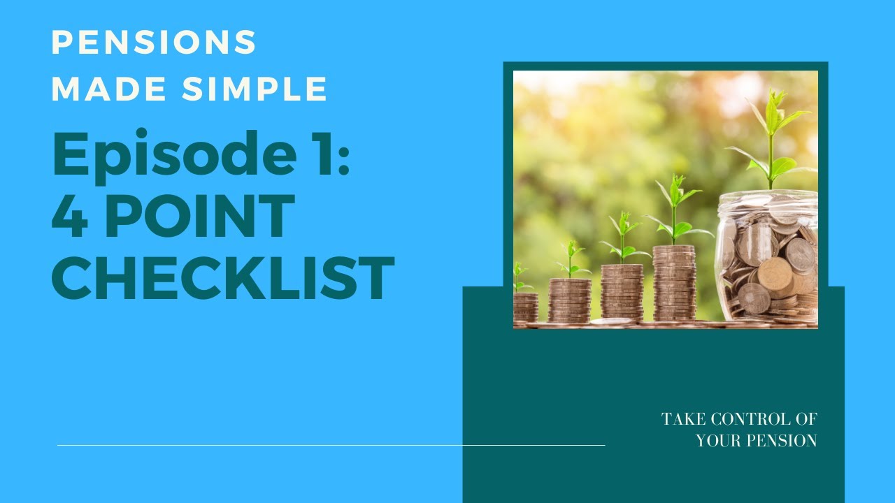 Pensions made simple #1 - Are you sleepwalking into retirement 😴