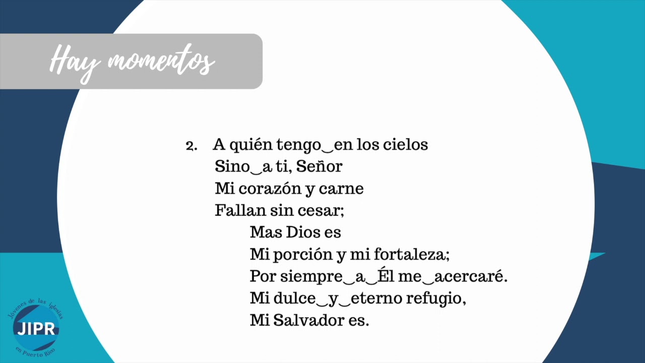 Hay momentos