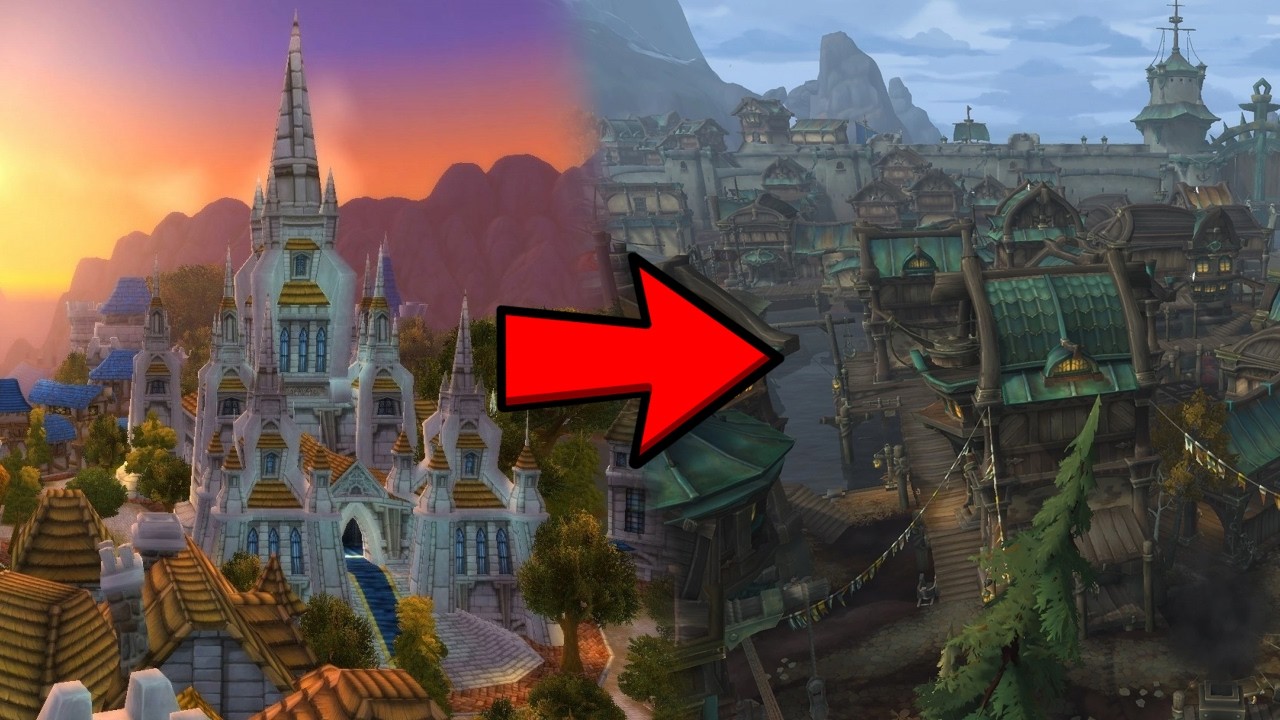 How To Get To Kul Tiras From Stormwind In World Of Warcraft | How To Reach Boralus Easily In WoW