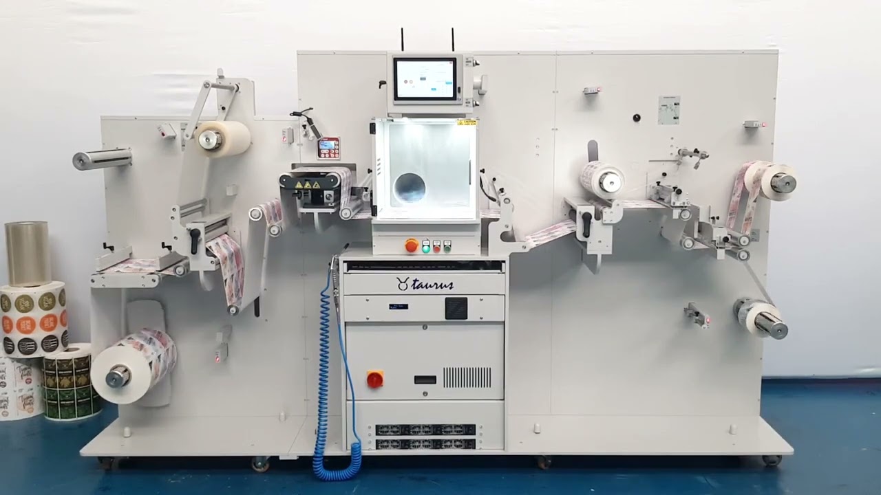 DPR TAURUS Laser label finishing systems - Easy How to Tips and Tricks  @3labels