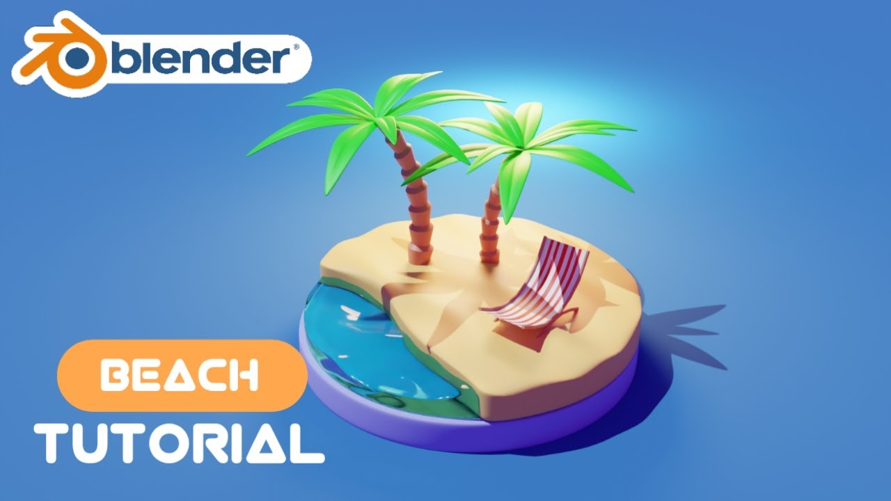 Beach Modelling Tutorial in Blender