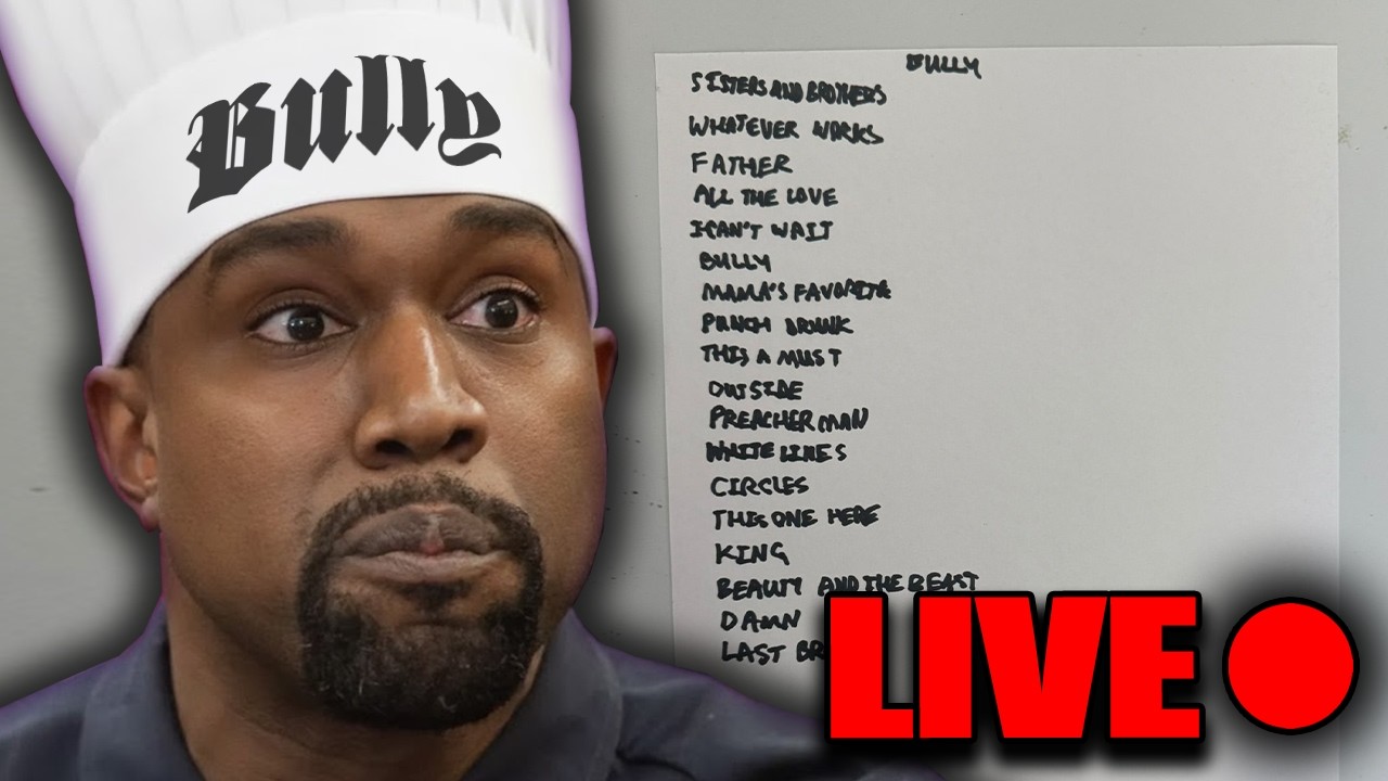 Ye's New Album BULLY Listening Party & Reaction LIVE 🔴