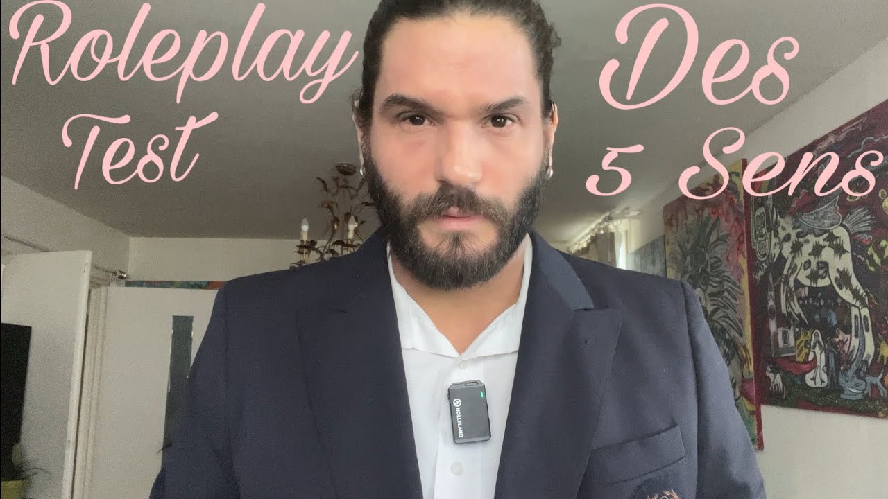ASMR FRANÇAIS - ROLEPLAY TEST DES 5 SENS