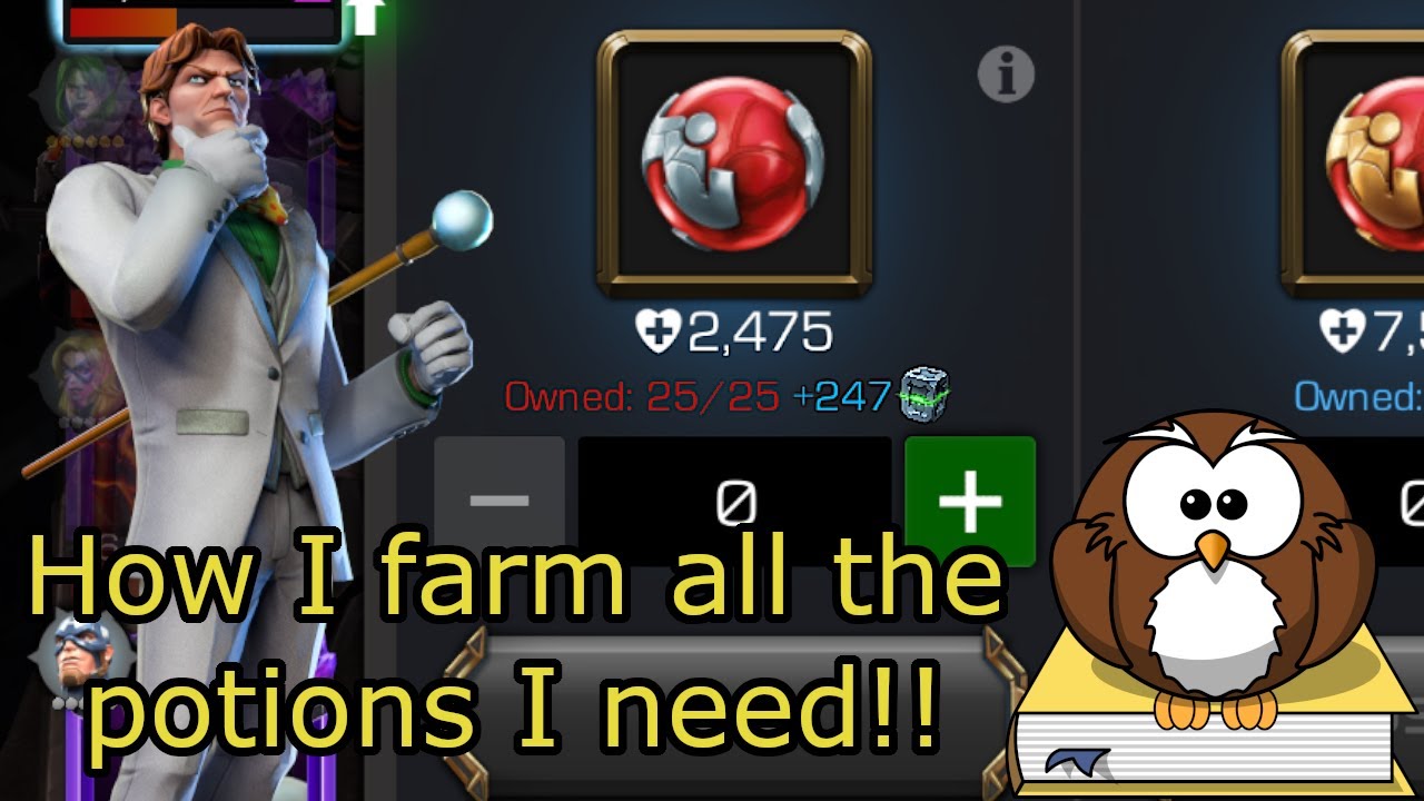 The BEST options for Potion Auto Farming!!  - Marvel Contest of Champions