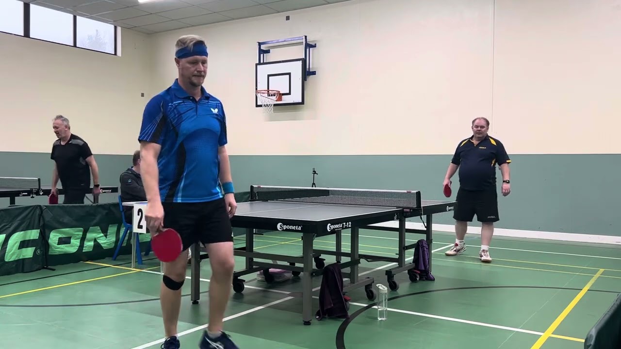 Neil Myatt vs Richie Venner: Cheshire & Lancs Vets Prem League Match 19/11/23