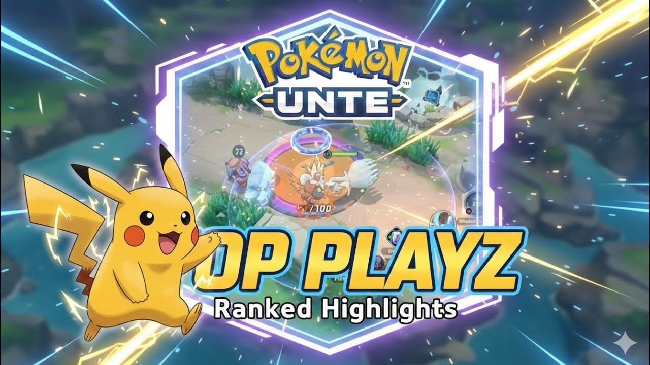 PokenonUnite Beginner 24C4 #rankedpokemon #gameplaypokemonunite #pikachuunite 