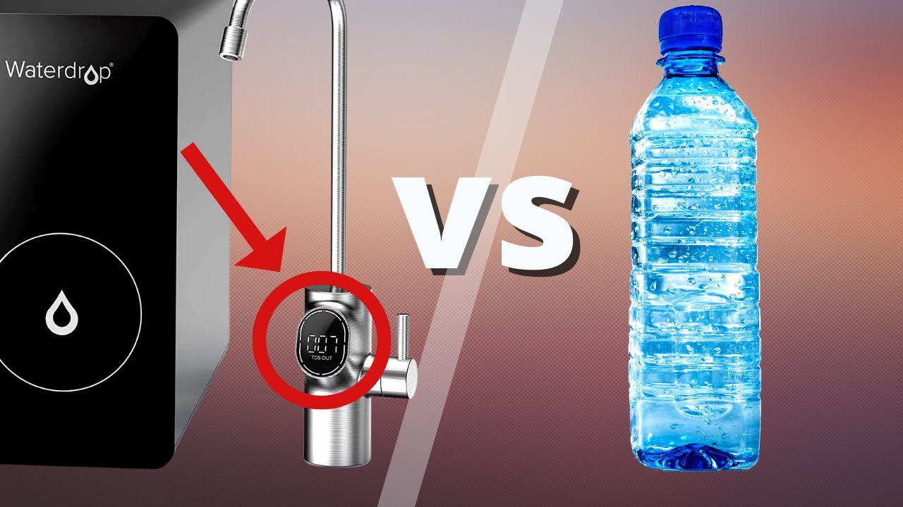 Bottled Water vs. Water Filtration System (TDS Meter)