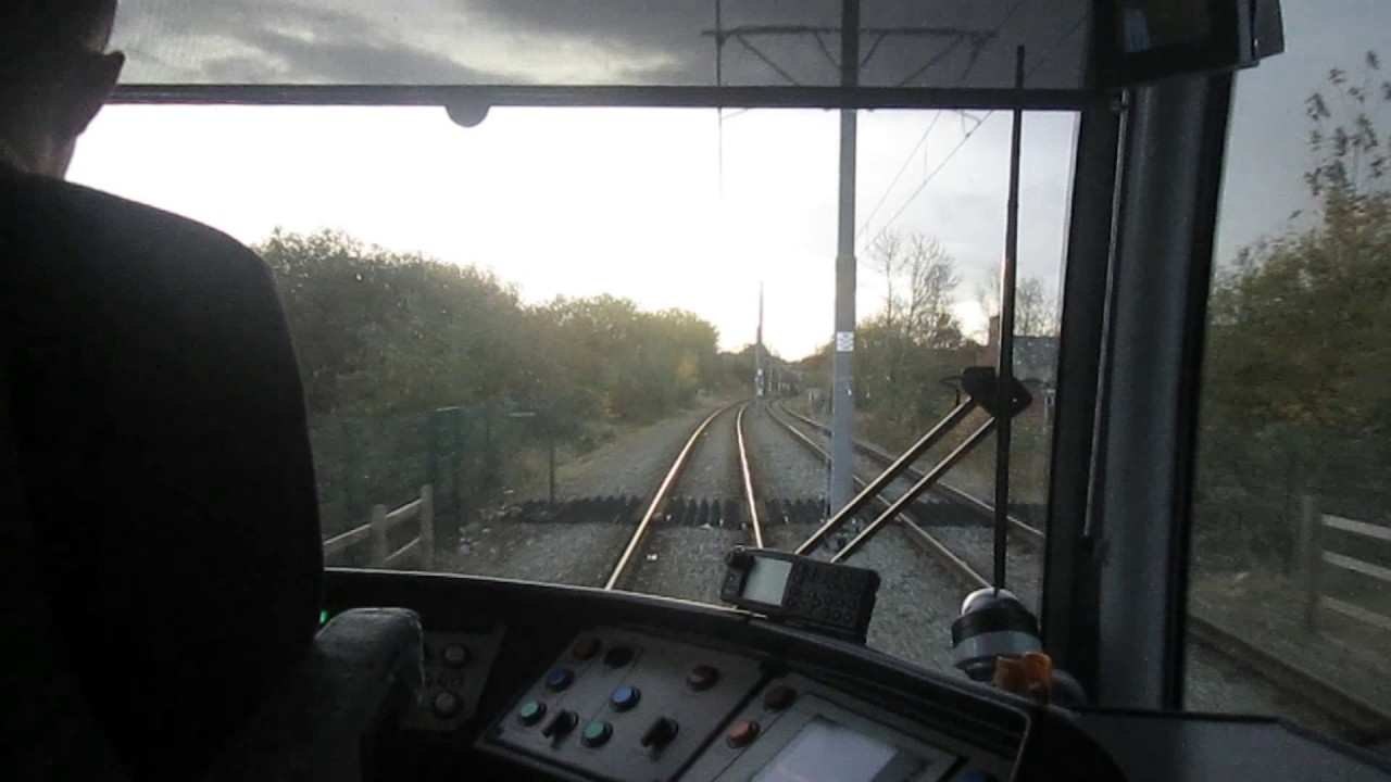 Metrolink Driver's Eye View - South Chadderton to Central Park - Rochdale Line