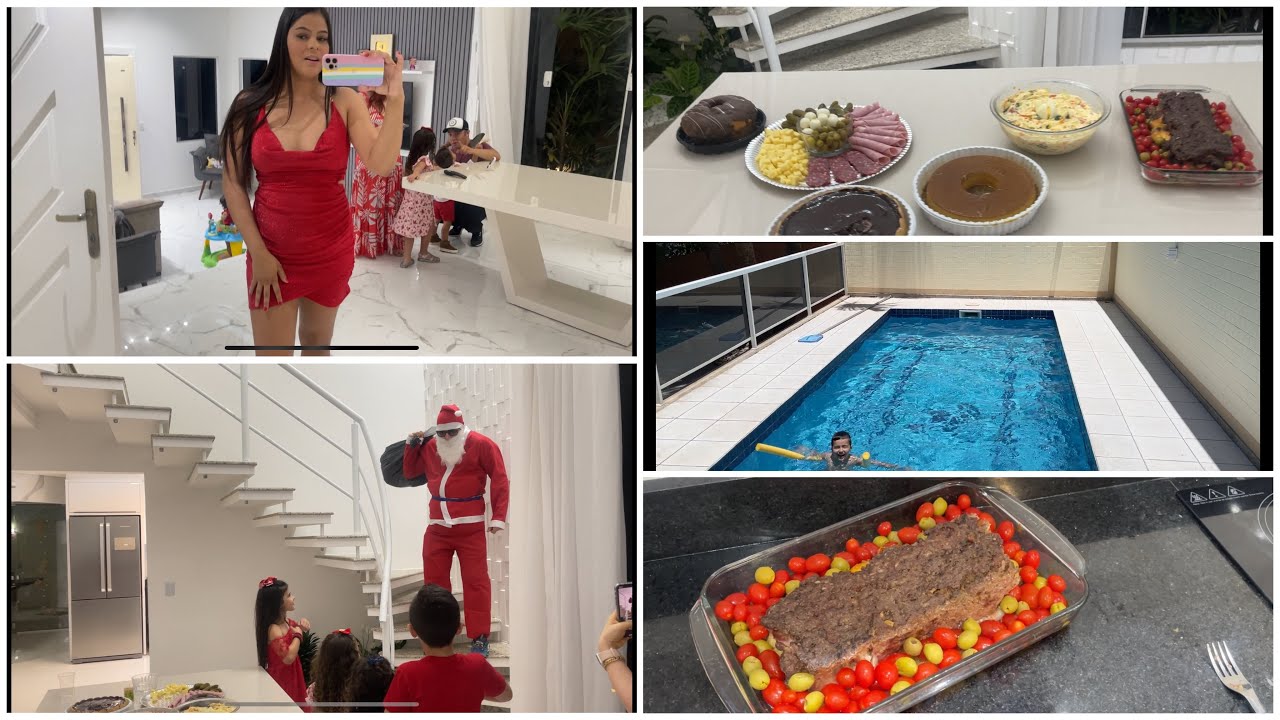 NOSSO NATAL DE 2021 | Reginaldo virou papai noel + receita que fiz na ceia + compras no centro