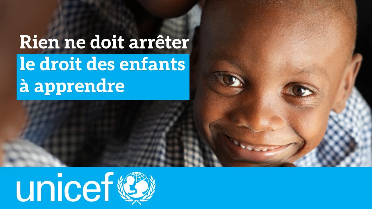 Les enfants doivent continuer à apprendre, même en temps de crise | UNICEF Haiti