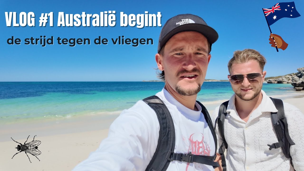 VLOG #1 van vertrek tot australië en de strijd tegen de vliegen 🇦🇺🪰