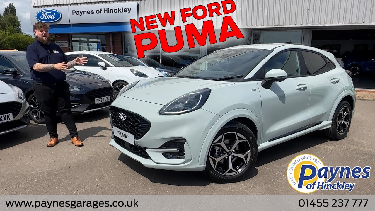 The New Ford Puma - at Paynes of Hinckley