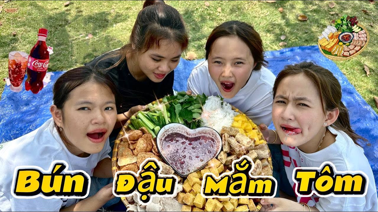 NAP | Mẹt Bún Đậu Nắm Tôm Siêu To Bất Ổn