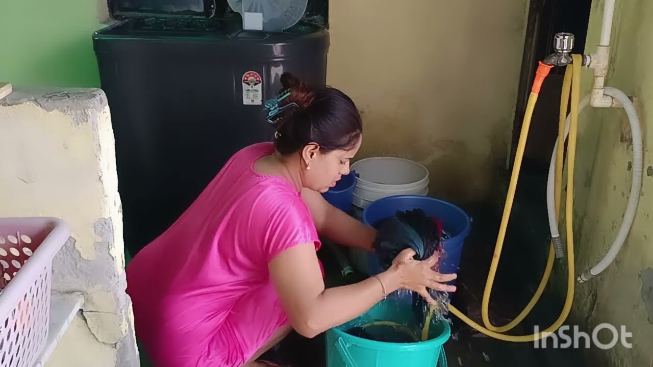 I washed all my clothes today 😱 cleaningvlog🧹 🌺housewifeblog🌺