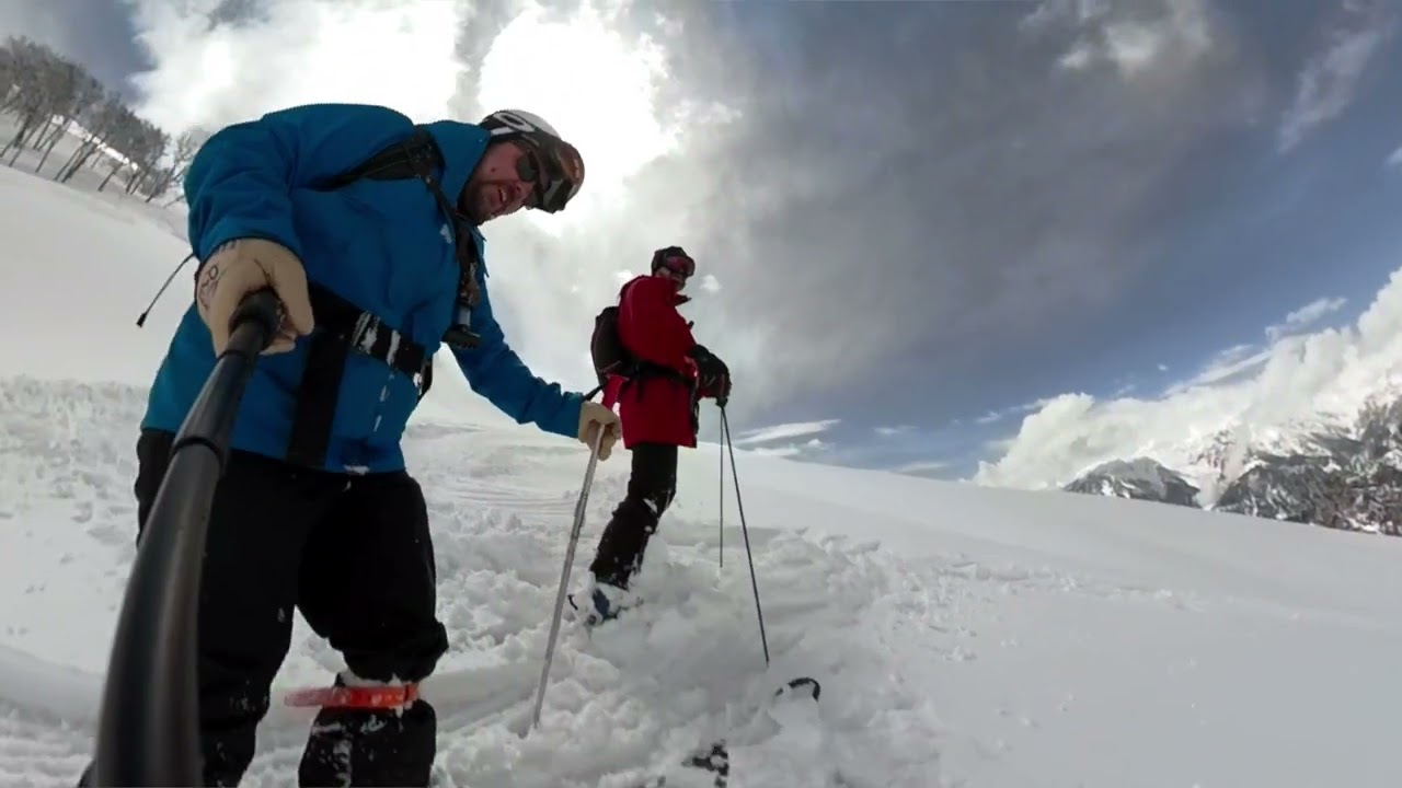 Himalayan Heli Skiing using GoPro Fusion 360