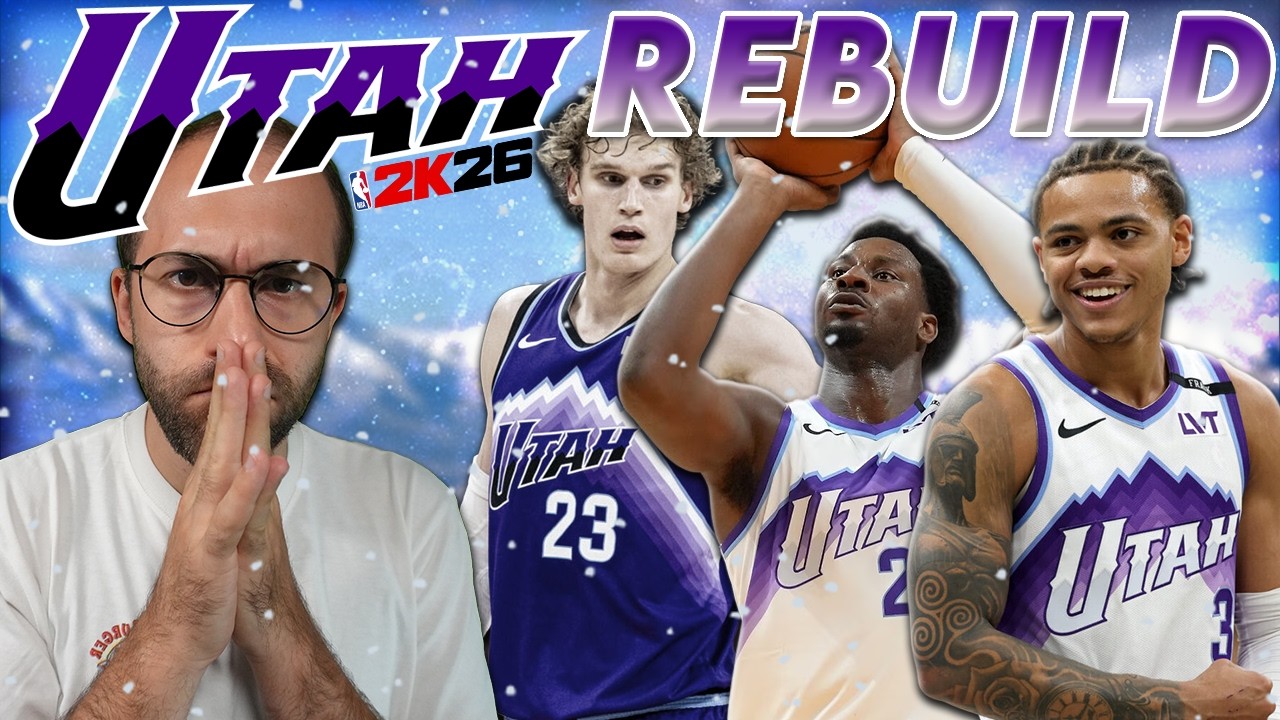 BASTA TANKING A UTAH!! CI PENSO IO A PORTARLI AL TITOLO con QUESTO REBUILD su NBA 2K26!