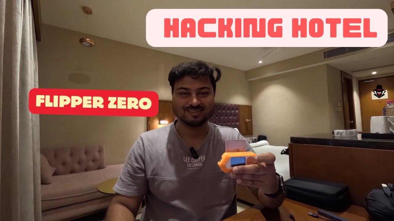 Flipper Zero: Open any door with flipper zero | Hacking Hotel