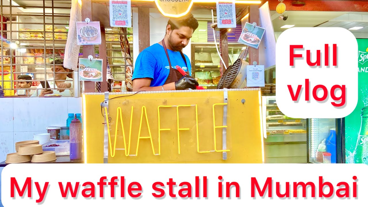 My waffle Stall In Mumbai | waffle | dessert | business | food business 
