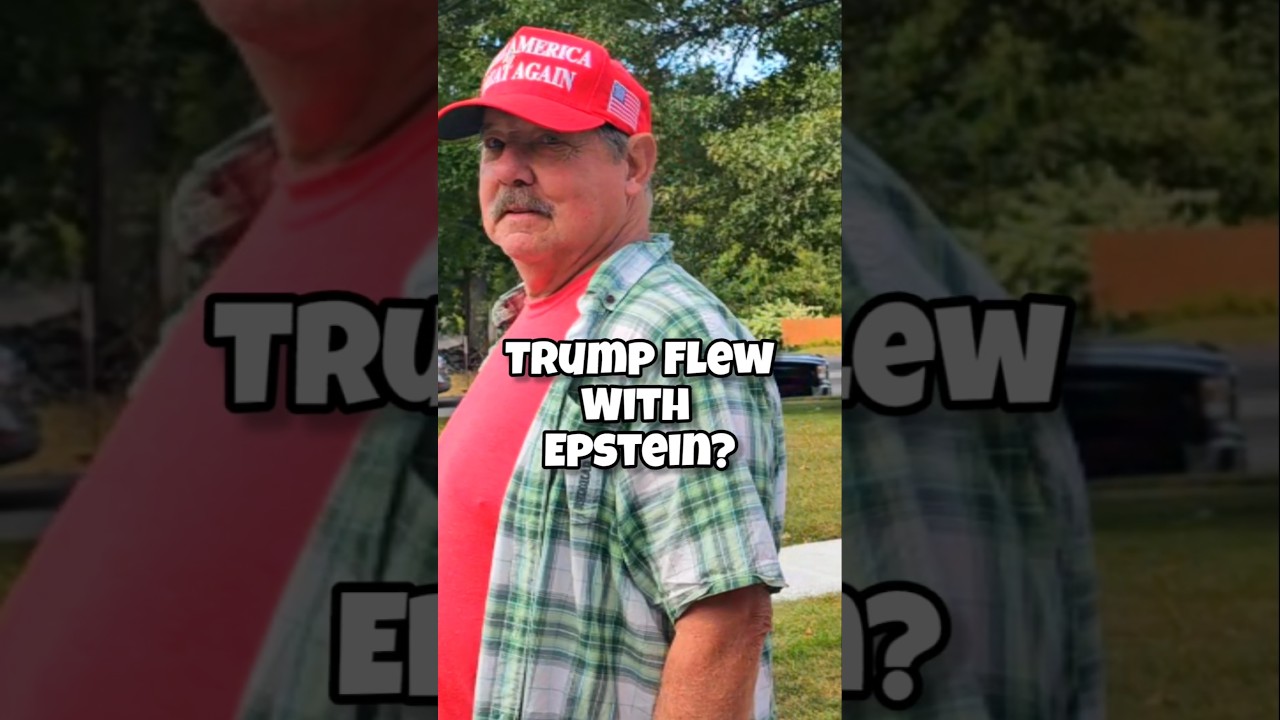 What's the name of the Plane Trump flew with Epstein?