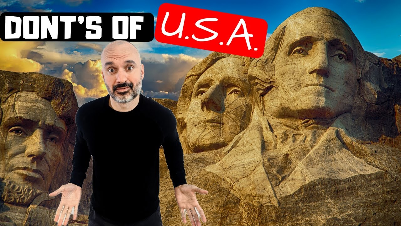10 вещей, которые НИКОГДА не следует делать в Соединенных Штатах 🇺🇸 Что нельзя делать при посещен...