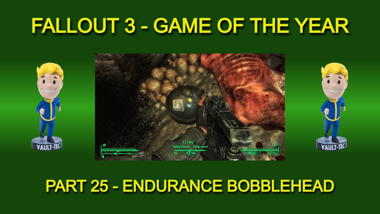 Fallout 3 Game of the Year Edition - Part 25 - Endurance Bobblehead