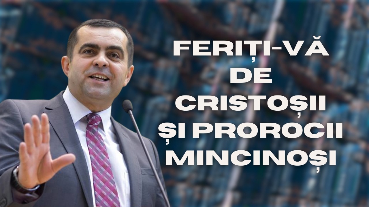 Feriti-vă de cristoșii și prorocii mincinoși | cu Sami Tuțac
