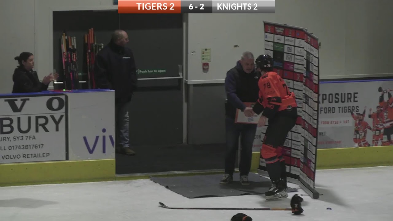 Telford Tigers 2 vs Leeds Knights 2 - 06/03/2026