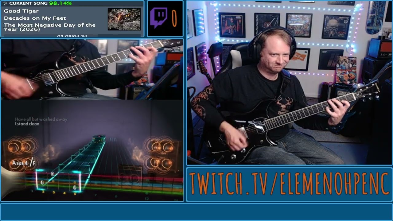 [ROCKSMITH CDLC] Good Tiger - Decades On My Feet (Lead 98.20%)