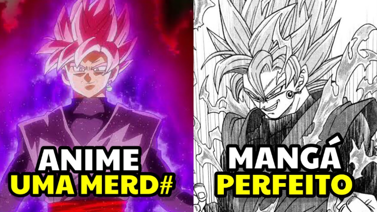 MOSTRANDO E PROVANDO COMO A SAGA BLACK DO ANIME É HORRÍVEL E FOI MUITO MAL FEITA COMPARADO AO MANGÁ
