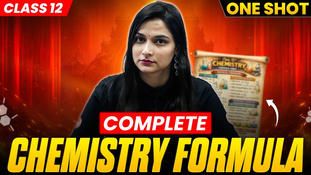 Class 12 Chemistry All Important Formulas in One Shot 🔥CBSE BOARDS 2026 | Shilpi Mam