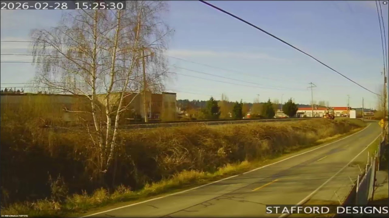 Union Pacific Seattle Sub Railcam - Sumner, WA (PTZ)