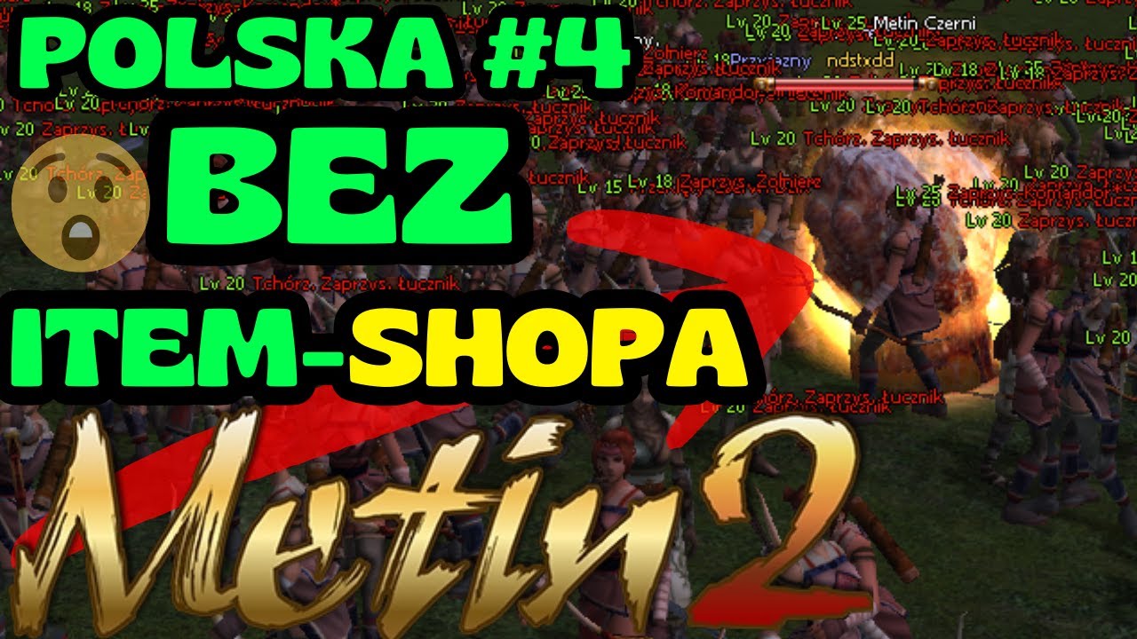 Metin2 Polska #4 - Farma skarpeciarzy pod prezenty