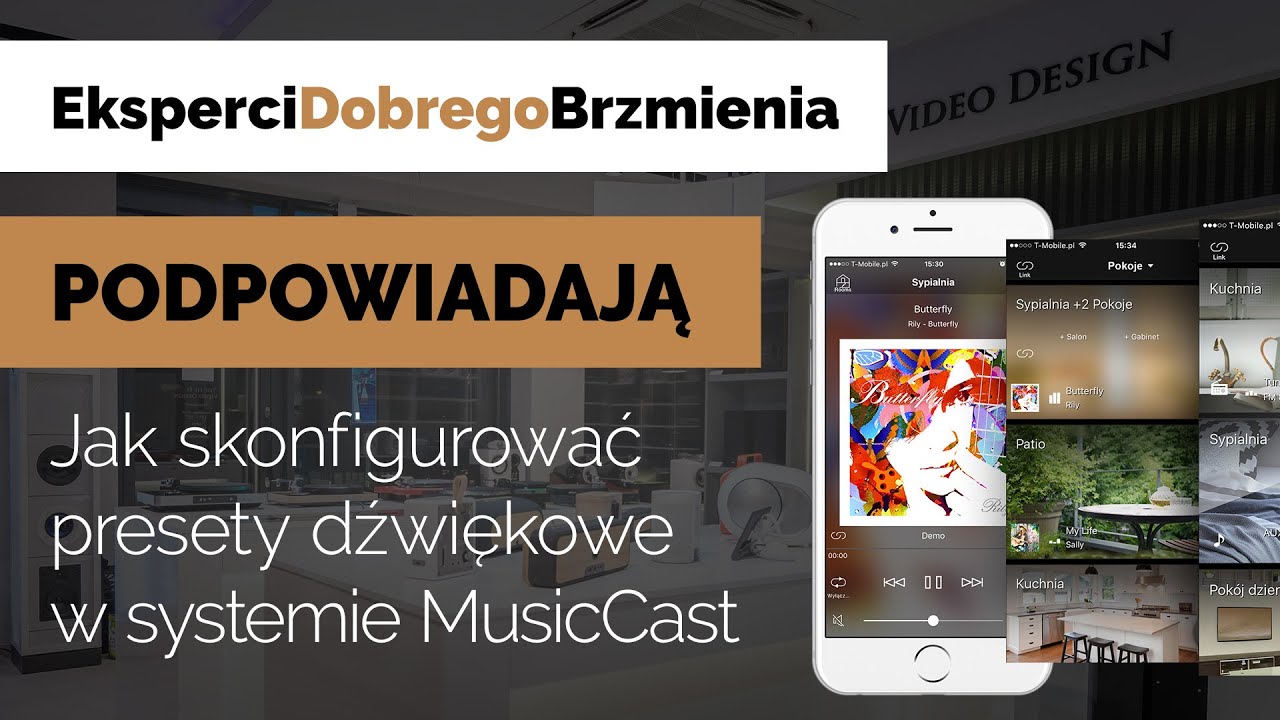 Obsługa aplikacji Yamaha MusicCast - presety | Poradnik