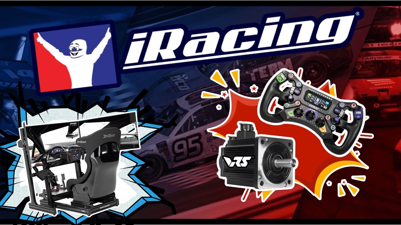 🔴 iRacing | New Wheel and Base!!  |   VRS uDFP20 and Conspit 300GT COMBO