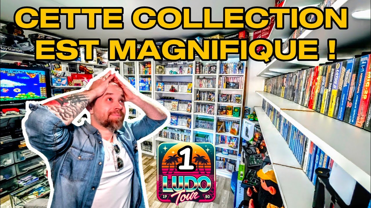 On découvre la Collection de Mika de la NES a la PS5  (et  il y a vraiment du LOURD !) Ludo Tour 01