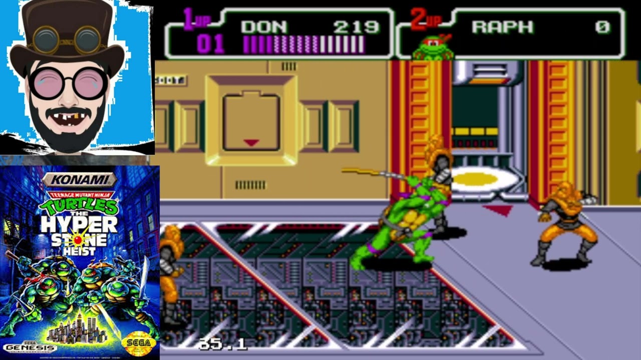 TRATARUGAS NINJA - Mega Drive - #5 O Quase Final!