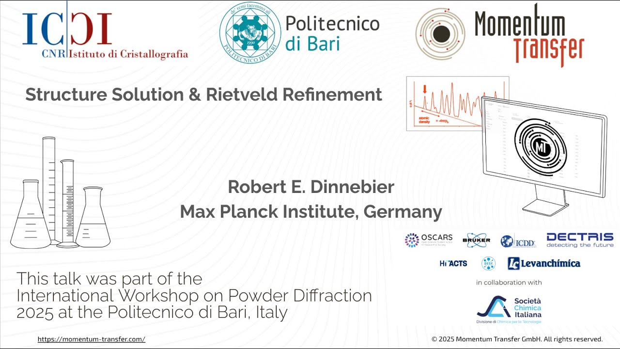 7 Dinnebier Instrumental Resolution Function using TOPAS | IWPD 2025