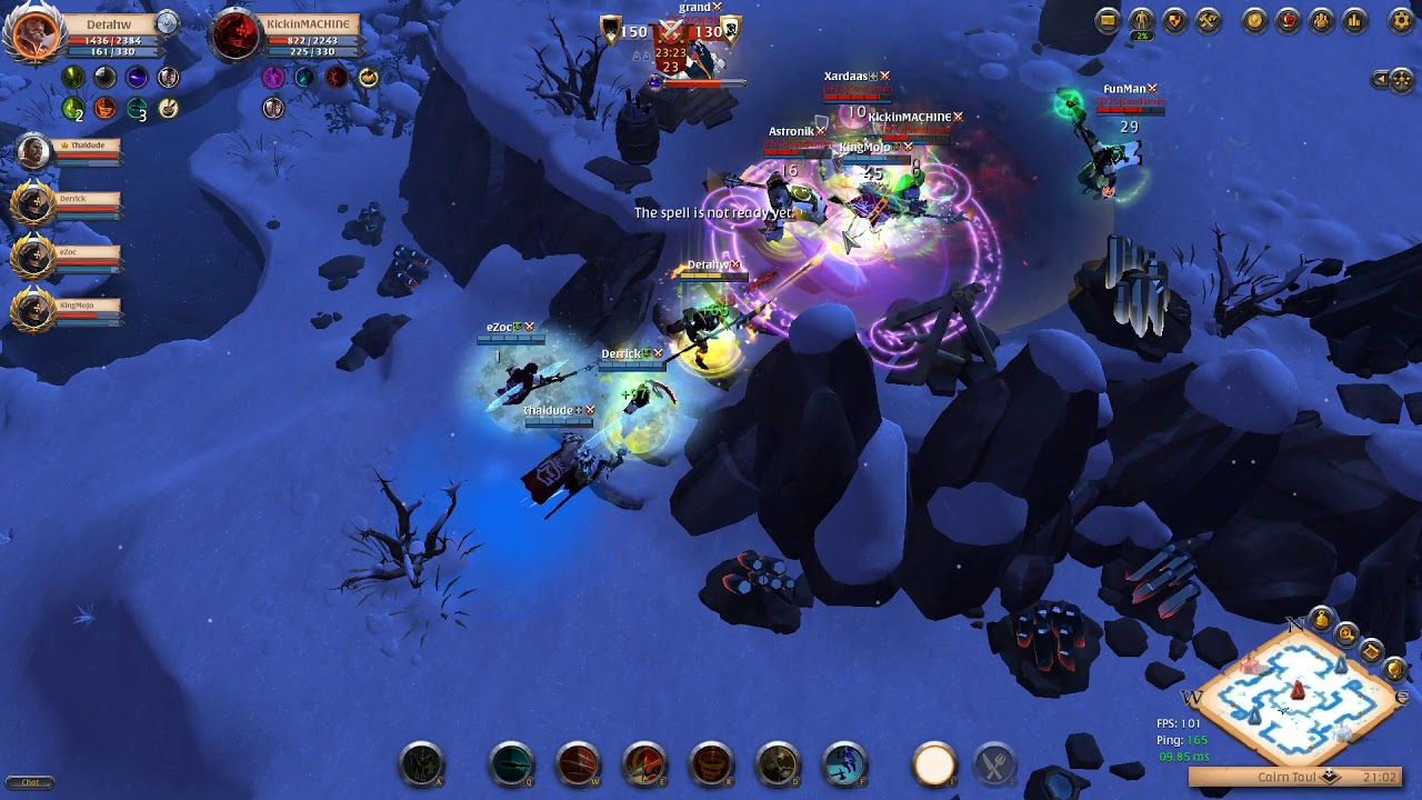 [GvG] MG A team vs Gentlemen | Farming enemy team ez | Albion Online