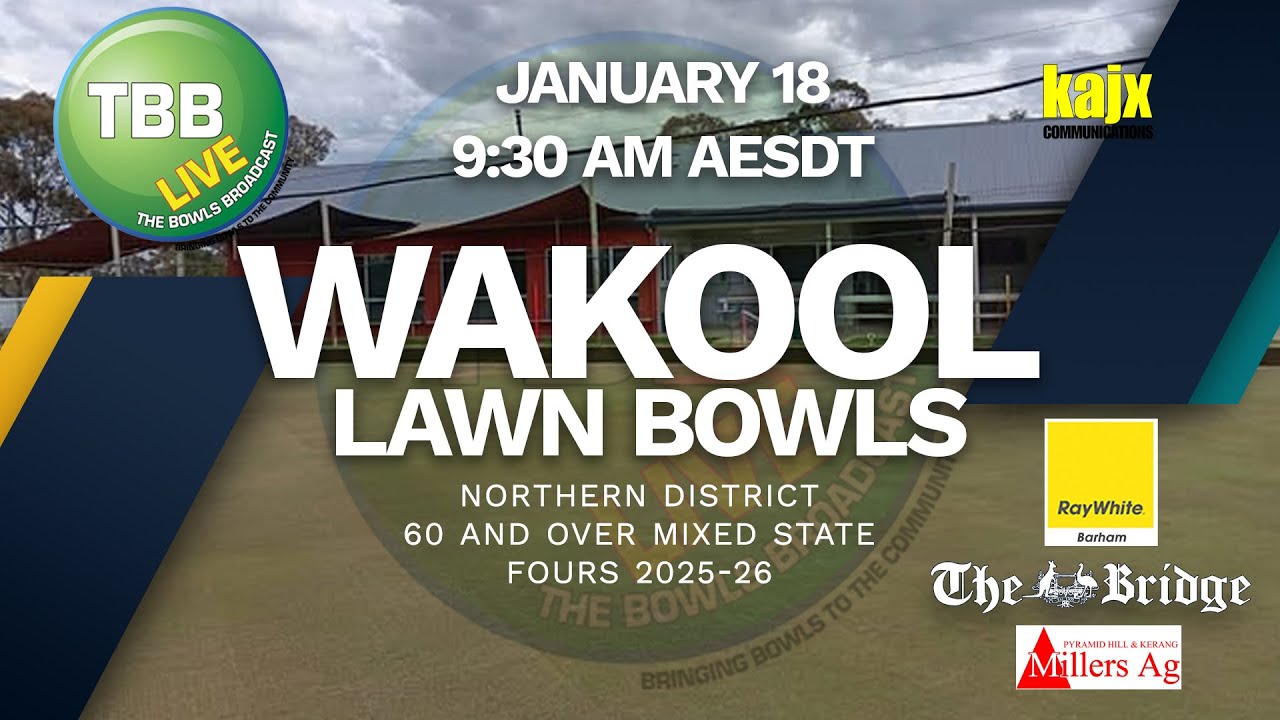 60 and Over Mixed State Fours 2025-26 at Wakool Bowling Club, NSW, Australia