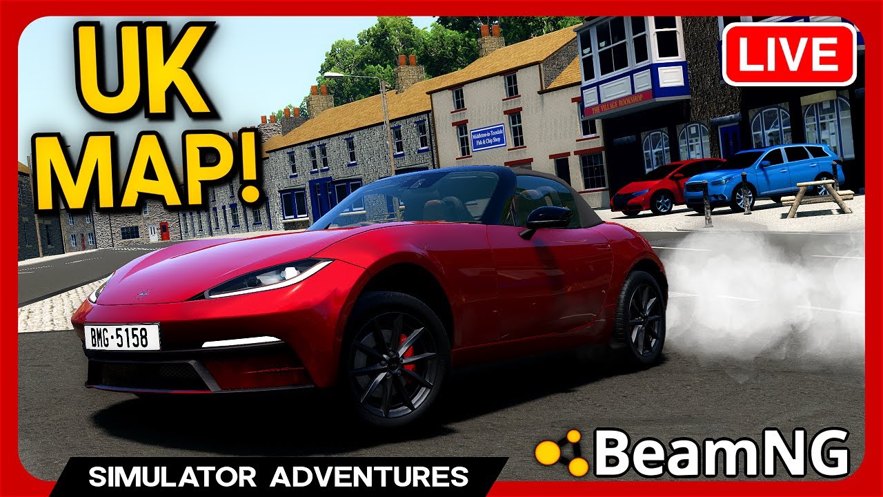 BeamNG's NEW BEST UK Map! - High Force