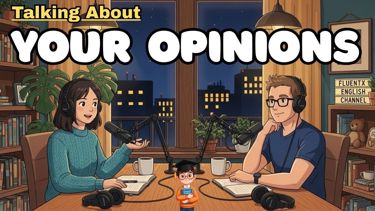 Lets Talk About Your Opinions Without Starting Arguments | Learn Daily English Conversation