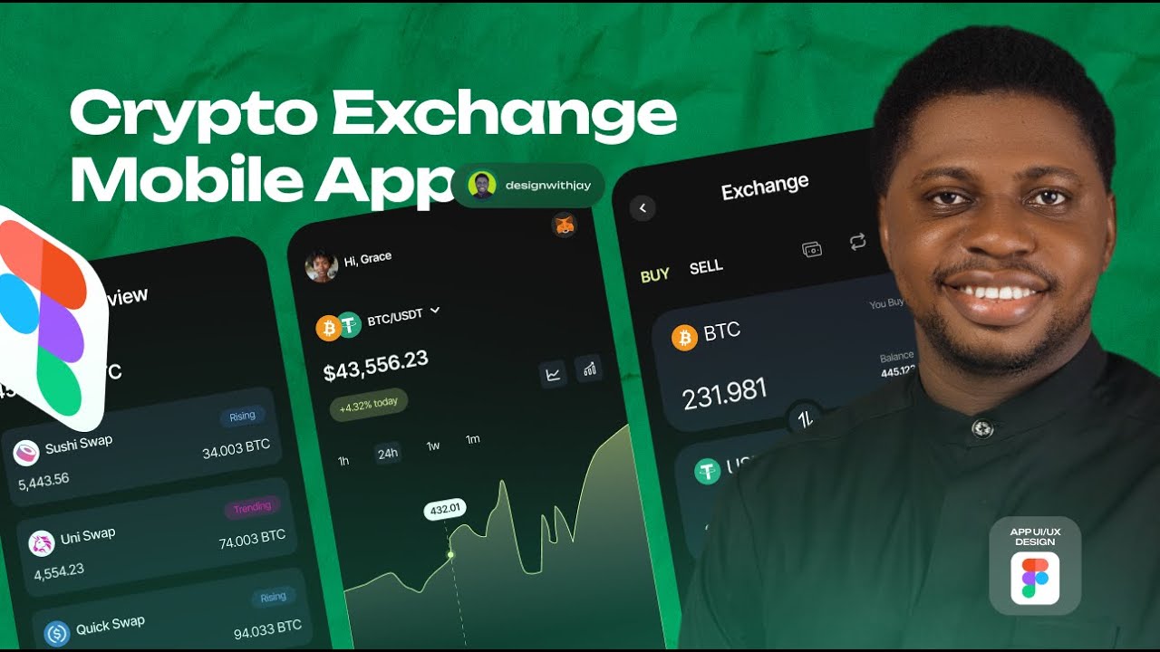 Modern Crypto Swap Design | Figma UI Showcase
