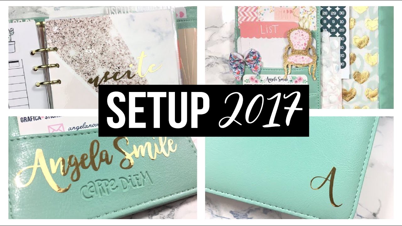 SETUP 2017 CARPE DIEM ITA | ANGELA SMILE collab. LA BETTY PLANNER