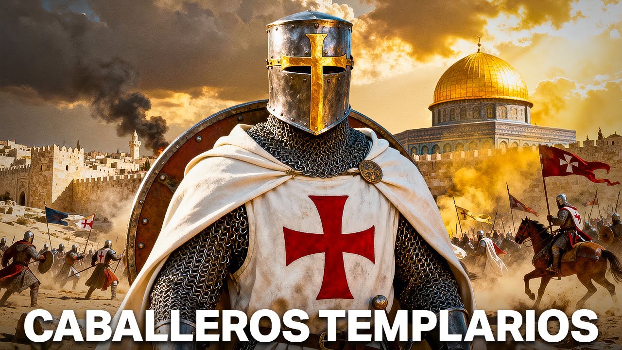 Los Caballeros Templarios (1119-1312 ) | Documental Histórico
