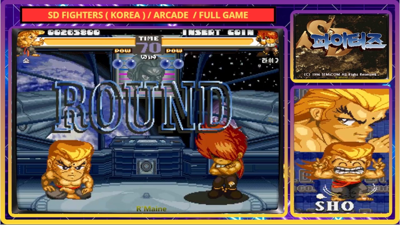 SD FIGHTERS - 【 ARCADE - 1996 】- 💥SHO💥 GAMEPLAY COMPLETA