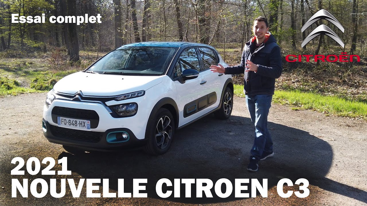 Nouvelle CITROEN C3 2021 - 2023 - L'essai complet