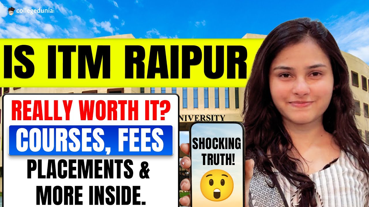 😱Reality of ITM University Raipur | All About ITM University Raipur 2026