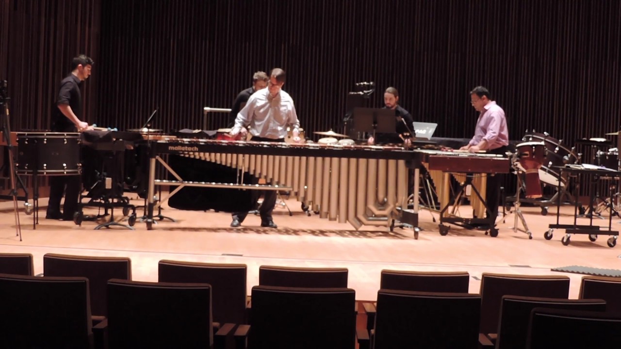 Michael Burritt: Home Trilogy - II. White Pines.  Mark Boseman, Marimba.